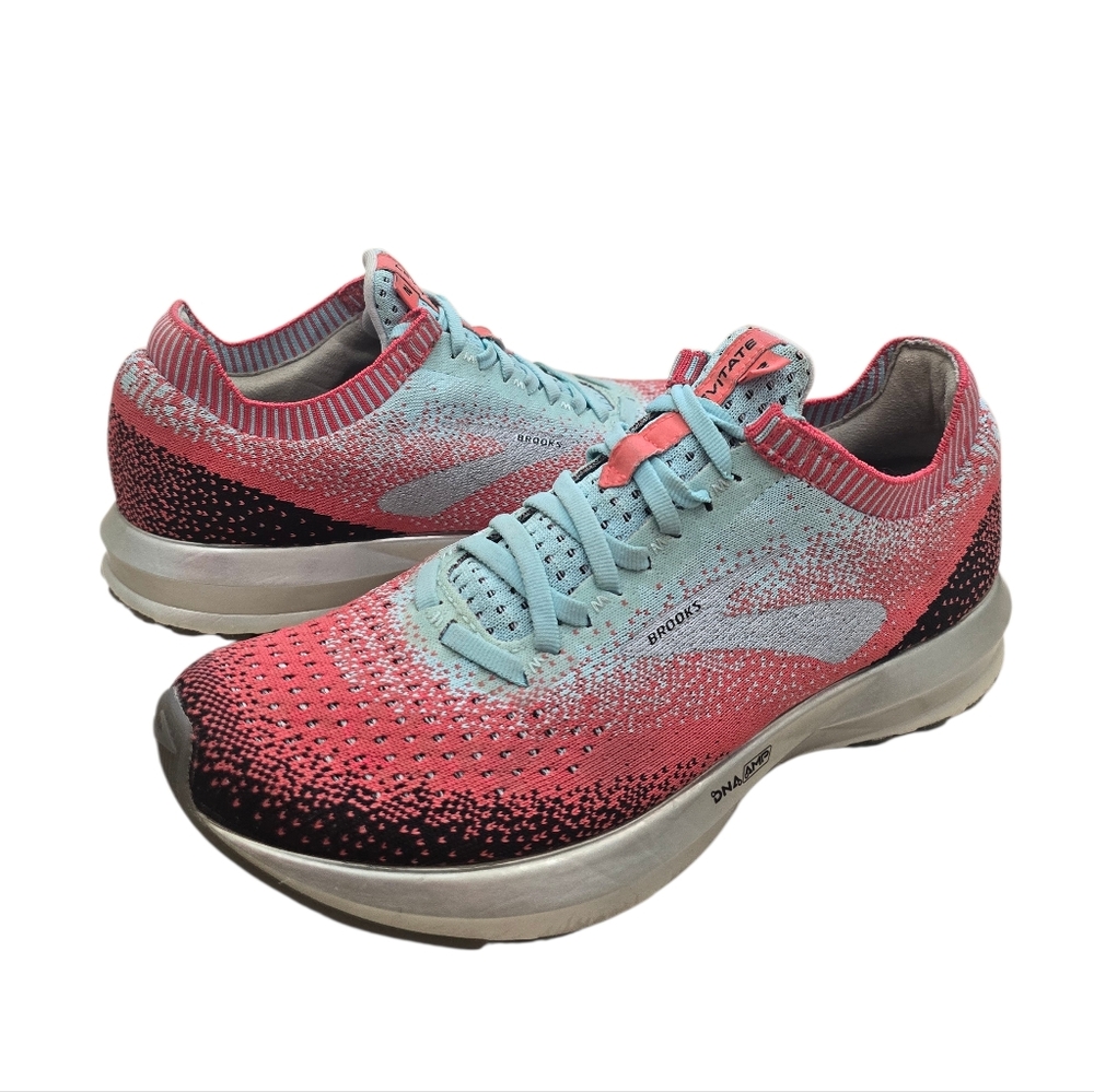 Brooks Levitate 2 Running Shoes Sneakers Pink Blue